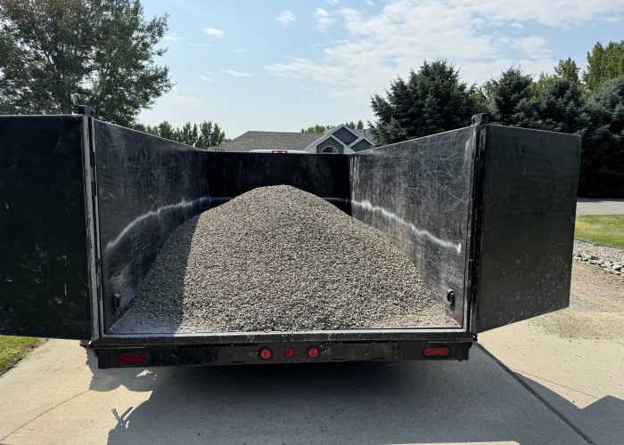 Material Delivery in Billings Montana. Gravel Delivery, Soil Delivery, Mulch Delivery. Billings Trailer Rentals: Dump Trailer Rentals, Trailer Dropoff and Dumping Services, Skid Steer Services, Material Delivery Services, Spreading Services, Landscaping Services